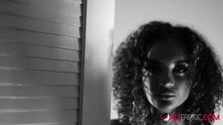 Leah Michelle in an Artistic Black and White Solo