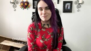 POV your Girlfriend Surprise Video Calls you for Christmas