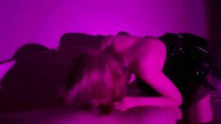 Homemade with Talk. Boyfriend made his Alt Girl Cum in a Cowgirl Pose