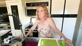Helping my Stepmom's Holiday Stress - Jane Cane, Shiny Cock Films