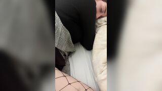 Goth White Girl Gets Fucked Doggy after a Party