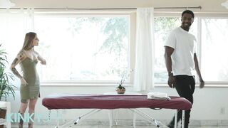 KINKY SPA - Stunning Vanessa Vega Gets the Full Package Massage from her Handsome Masseur