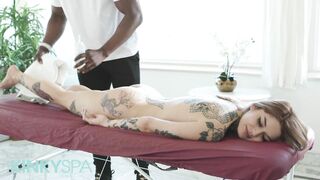 KINKY SPA - Stunning Vanessa Vega Gets the Full Package Massage from her Handsome Masseur