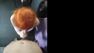 SHE WAS SO HORNY THAT I CUMMED IN HER MOUTH - HOT HEADRED EGIRL