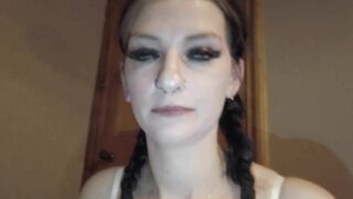 Best Blowjob EVER 7 Stunning Eyes Ponytails POV Swallow Cum