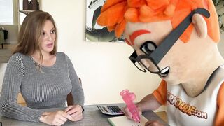 The Porn Dude's Ultimate Job Interview: Annie King's Office Skills Fully Tested!