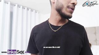 Mexican MILF Lost in Peru Gets help from a Young Man with a Big Penis and Ends up getting Fucked Har