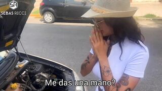 Le Arregló El Auto y me Aprovecho De Ella