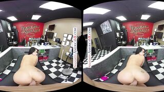 Tattooed Babe Katrina Jade and Ink Artist get it on at the Studio