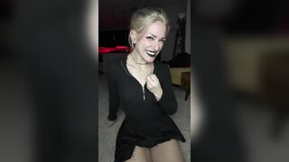 POV your Sweet Girlfriend gives you a Handjob while she Rubs her Pussy after a Movie Date