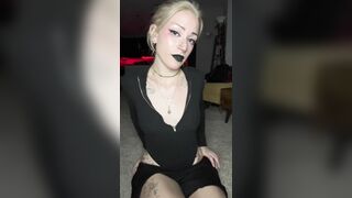 POV your Sweet Girlfriend gives you a Handjob while she Rubs her Pussy after a Movie Date
