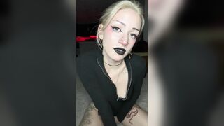 POV your Sweet Girlfriend gives you a Handjob while she Rubs her Pussy after a Movie Date