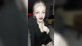 POV your Sweet Girlfriend gives you a Handjob while she Rubs her Pussy after a Movie Date