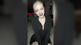 POV your Sweet Girlfriend gives you a Handjob while she Rubs her Pussy after a Movie Date