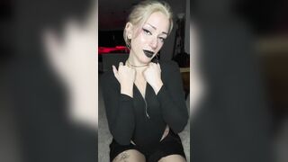 POV your Sweet Girlfriend gives you a Handjob while she Rubs her Pussy after a Movie Date