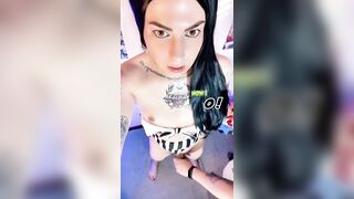 Emma Ink's Friend made a Handjob