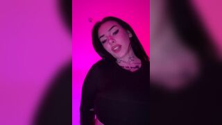 British Goth with Huge Ass JOI
