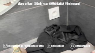 22 Ans GANGBANG 5 Bites Pour Hellolimoon Elle Se Prend un Bukkake et Se Fait Défoncer La Chatte