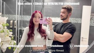 22 Ans GANGBANG 5 Bites Pour Hellolimoon Elle Se Prend un Bukkake et Se Fait Défoncer La Chatte