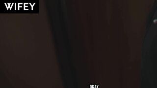 Birthday Gift for Cuck Husband: Hot Wifey Fucks Handyman in Hotel in Front Hubby Holds Hand and Hair