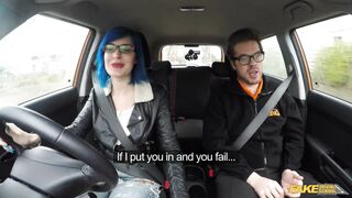 I Emptied my Balls into her ASSHOLE - Fake Driving School