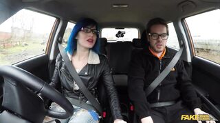 I Emptied my Balls into her ASSHOLE - Fake Driving School