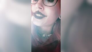 Goth Slut Gets Filled with Cum