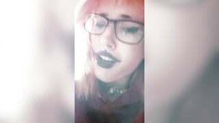 Goth Slut Gets Filled with Cum