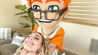 Emily Jade's After-Work Adventure: from Babysitting to Bliss.