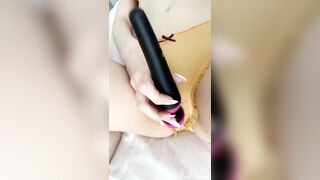 Horny E-girl Gets her Panties SOAKING WET Playing with Vibrator!