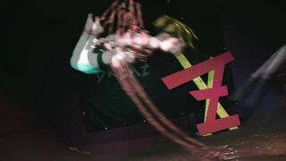 Skinny Goth Girl get Shibari Suspension - Bondage BDSM Private Sesion