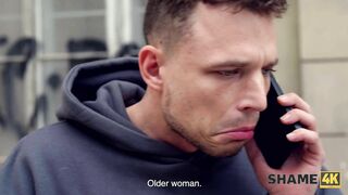 SHAME4K. Young Czech Guy Lost his Virginity with Kinky Tanya Virago