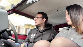 Picking up a Stranger MILF and Fuck her in my car_DIANA ZILLI