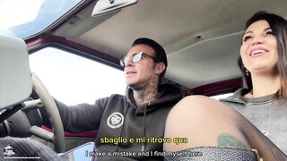 Picking up a Stranger MILF and Fuck her in my car_DIANA ZILLI