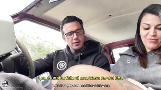 Picking up a Stranger MILF and Fuck her in my car_DIANA ZILLI