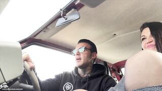 Picking up a Stranger MILF and Fuck her in my car_DIANA ZILLI
