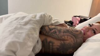 Step Dad, I Don’t Care if we have to Share a Bed-real Amateur Homemade- Lacey & Teddy