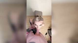 Slut Fucks Camera Man POV