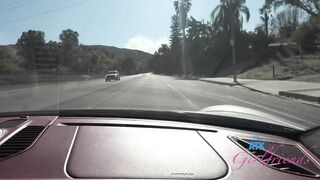 Massage and Touching Amateur Babe Remi Raw after going on a Drive POV (yes she Cums)