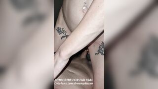 18yr old College Girl Rides Cowgirl until Volcanic Creampie