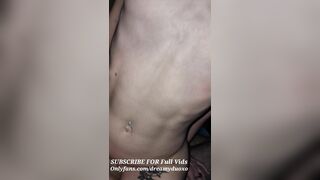 18yr old College Girl Rides Cowgirl until Volcanic Creampie