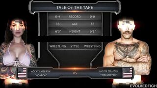 Rocky Emerson vs Austin Phoenix - Real Life Couple Intense Sex Fight