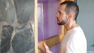 Deperate Housewife Gets Fucked by her Husbands Coworker