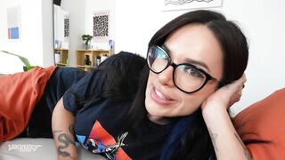 Sharing a Bed with BIG TITTY GOTH GIRLS - Effy Cutie & Natasha Noel