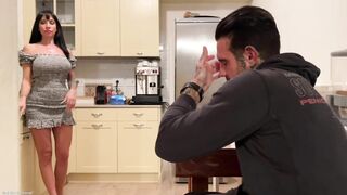 I Fuck Lucas Peracchi while my Husband is at Work and get my Tits Filled with Cum