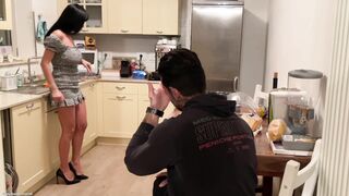 I Fuck Lucas Peracchi while my Husband is at Work and get my Tits Filled with Cum