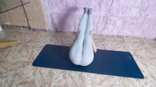 Yoga, Leggings and Dildo Ride