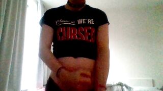 Bored Emo Student Gets Hard