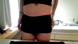 Bored Emo Student Gets Hard