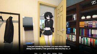 MY FEMBOY ROOMMATE #02 • Visual novel PC Gameplay [HD]